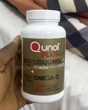 Qunol Plus Ubiquinol Coq10 Omega 3 200mg 90caps