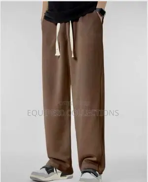 Brown Baggy Joggers
