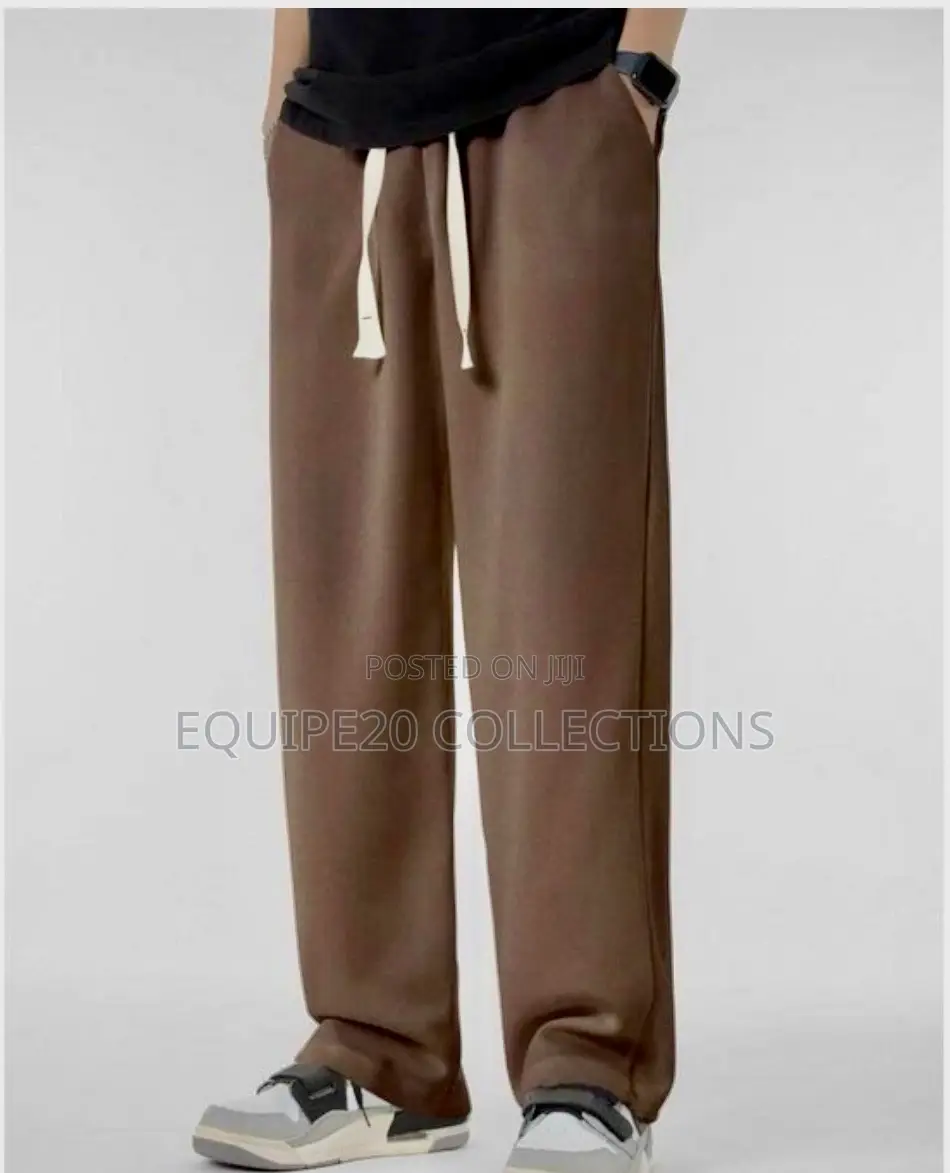 Brown Baggy Joggers