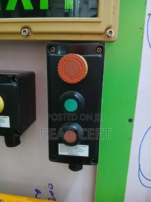 Start and Stop Pushing With Emergency Fire Proof Ex