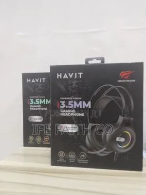 Havit Gamenote H2040d Surround-Sound RGB Over-Ear Gaming Headphone.