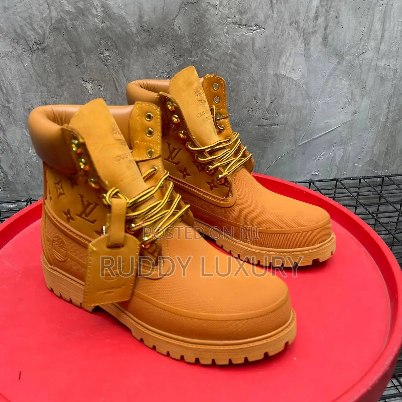 Louis Vuitton X Timberland Boots