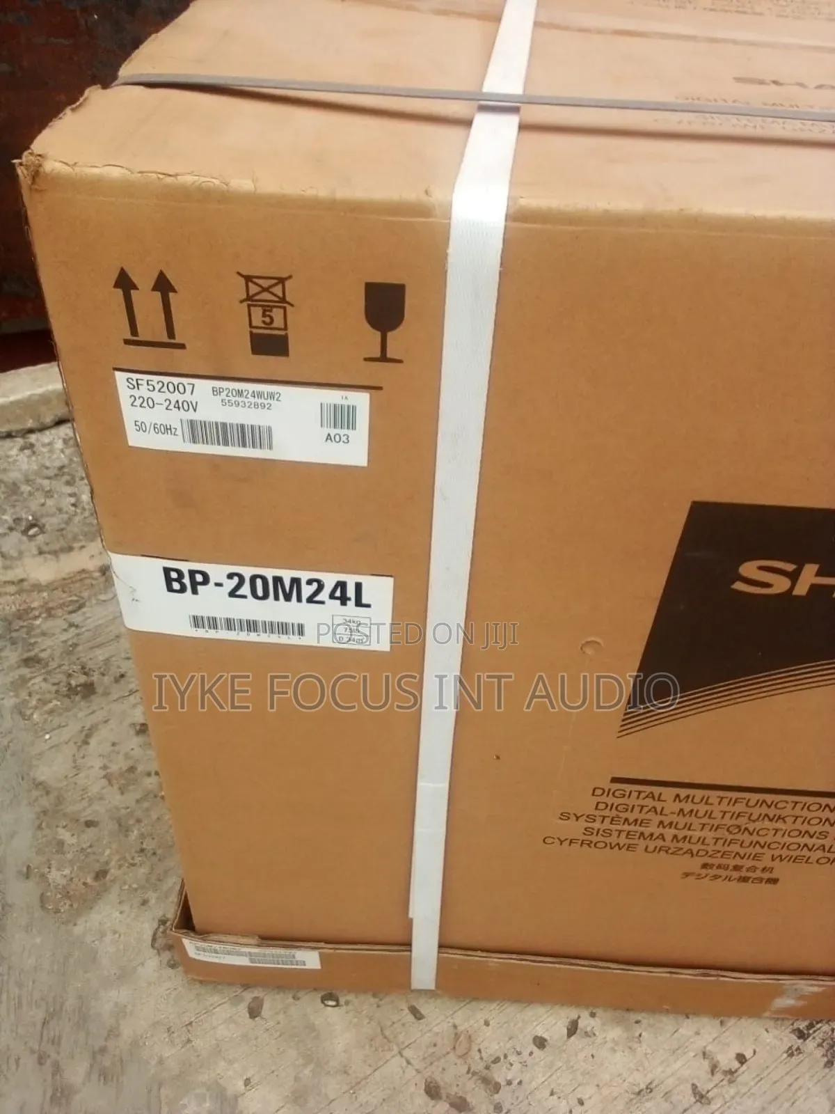 Sharp Copier Model Bp-20m24l