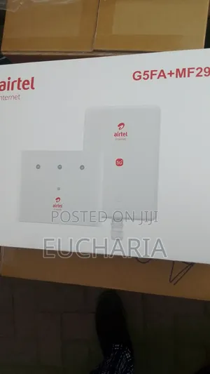 Airtel 5g Router (Odu) With 30 Days Free Unlimited Data Bundle