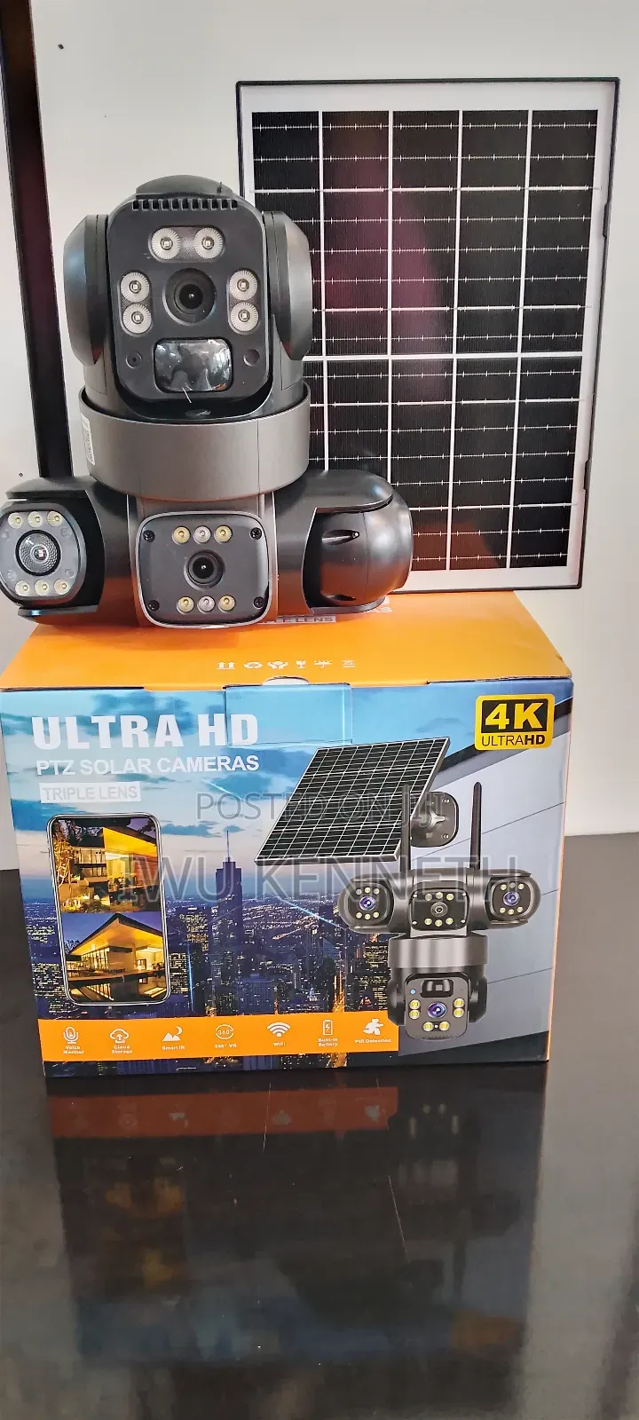 Ultra Hd Ptz Solar Cameras