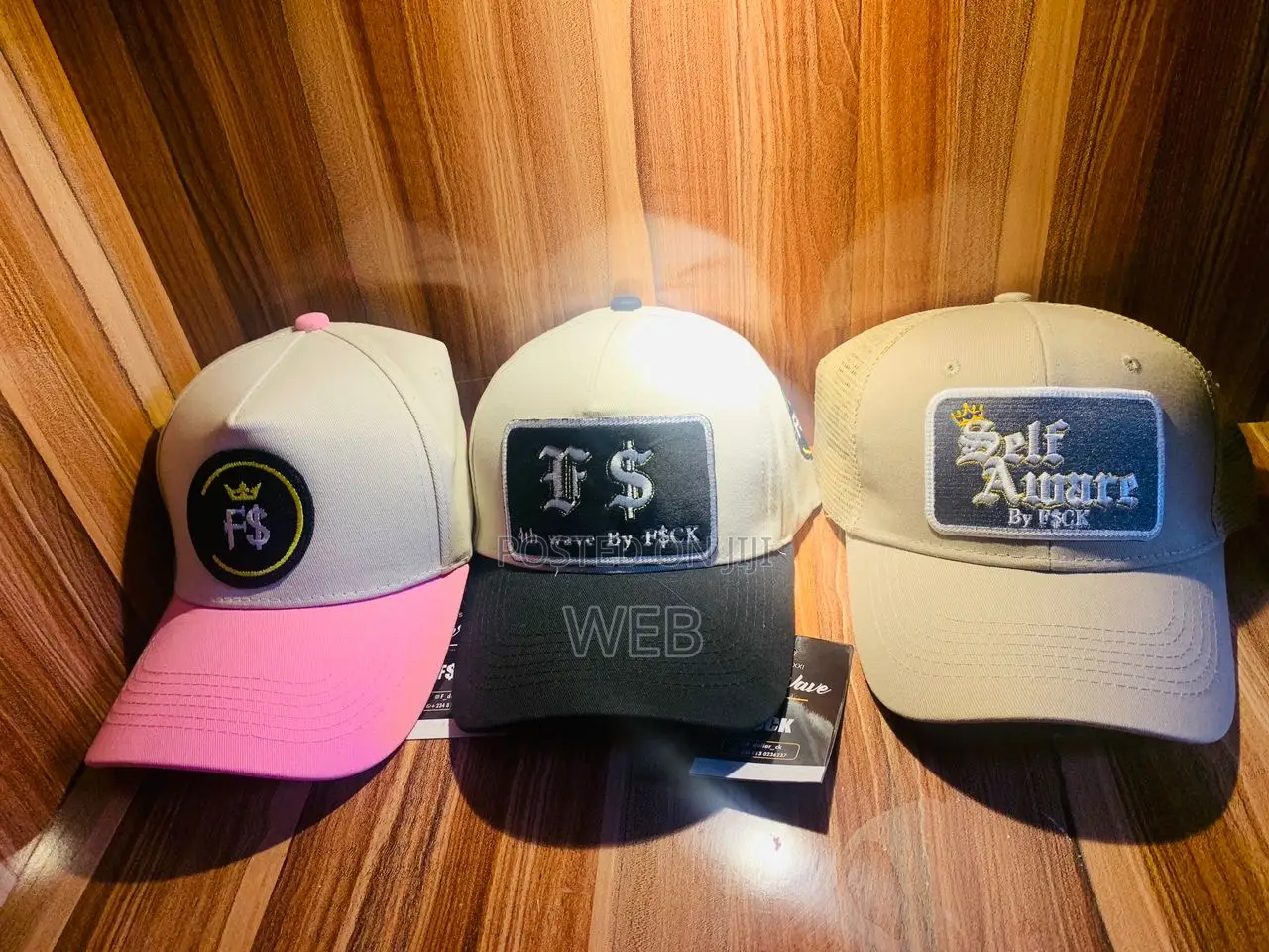 F$Ck Branded Face Caps