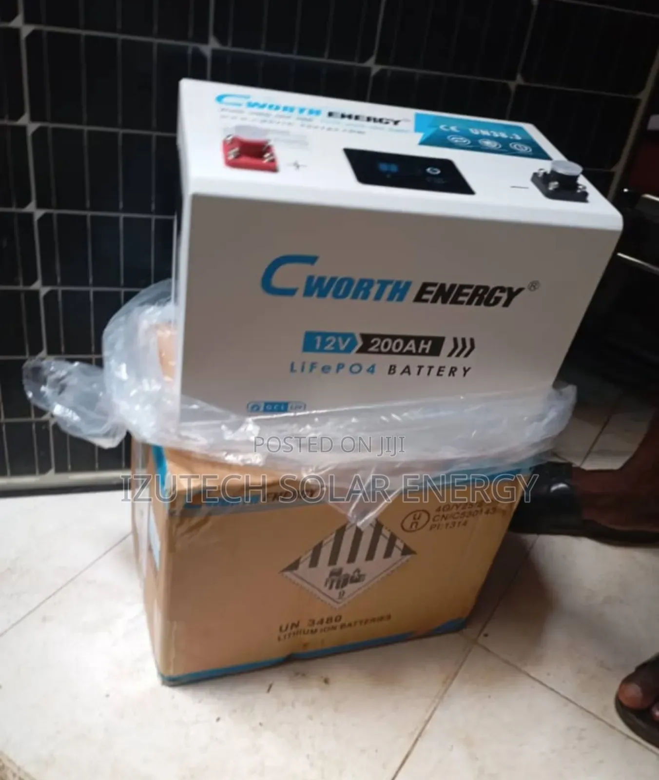 Cworth 2.5kwh 200a Lithium Battery 12v