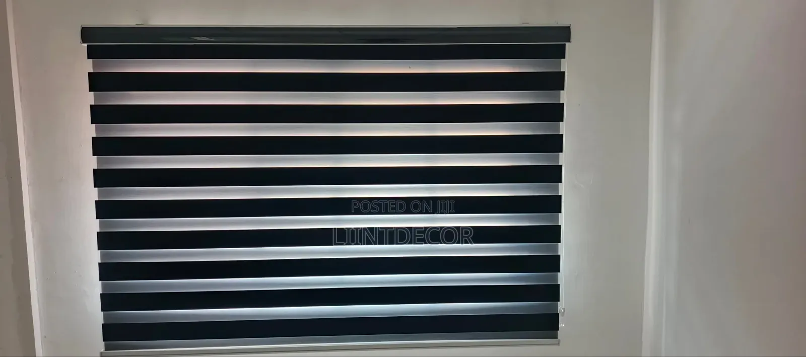 All-Black Quality Day Night Window Blinds