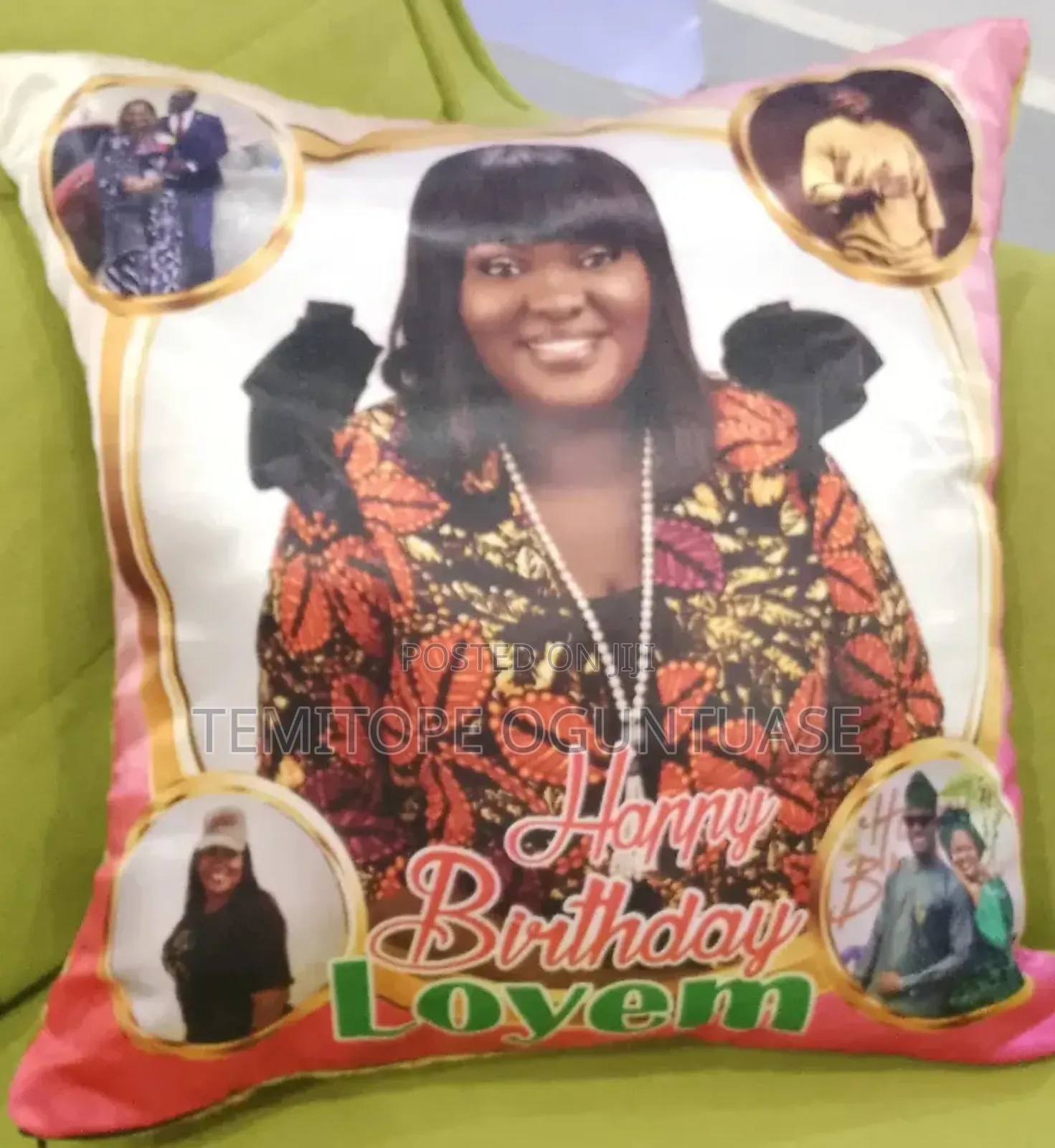 Customized Throw Pillow