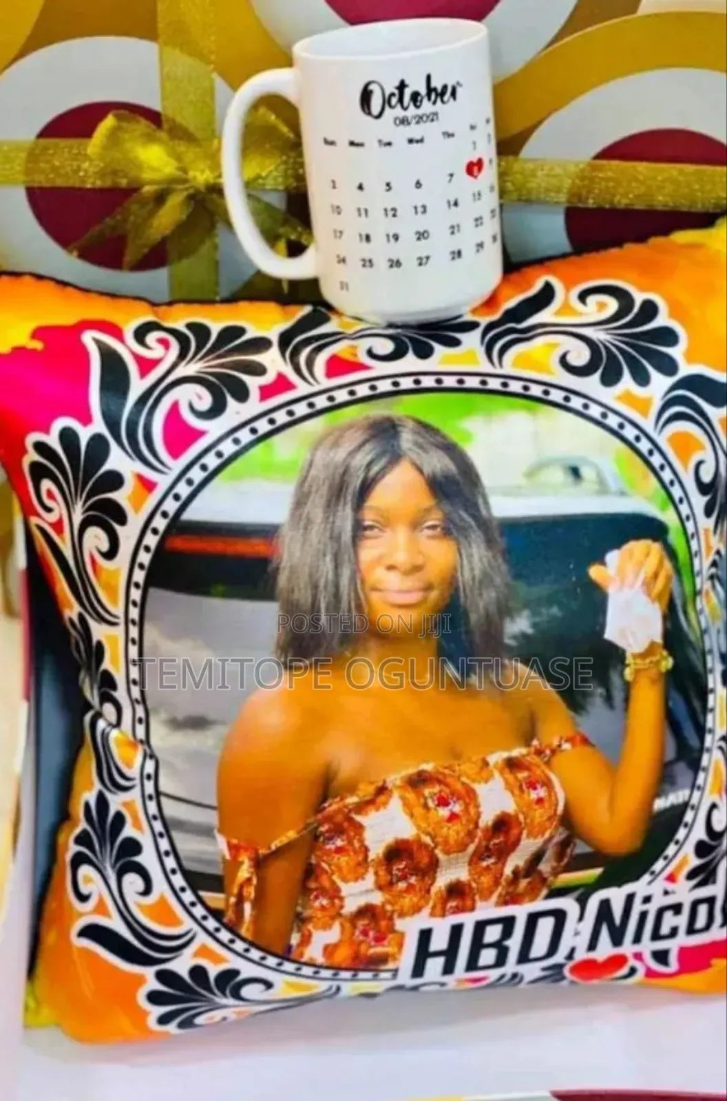 Customized Throw Pillow