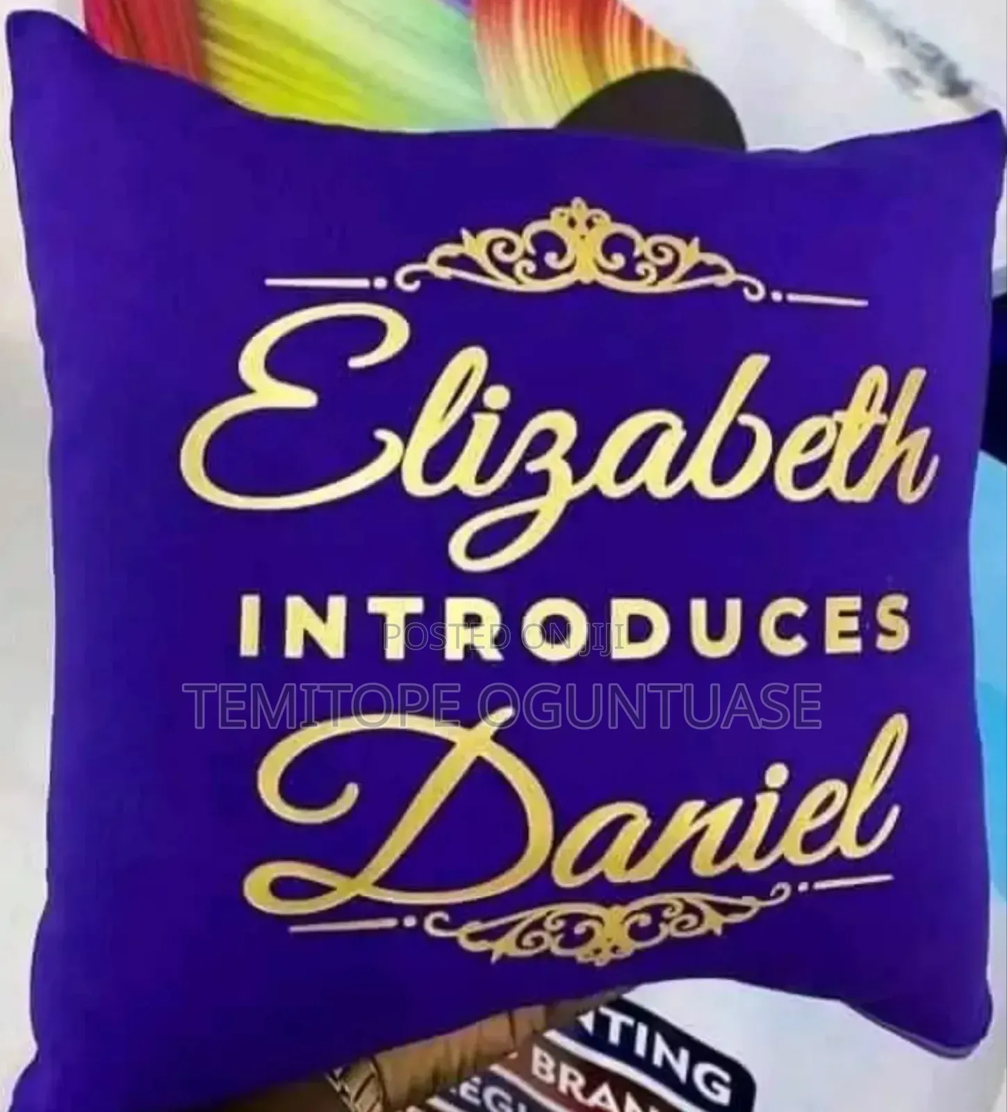 Customized Throw Pillow