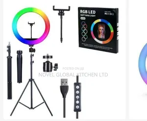 Electric Ring Light With Phone Hanger