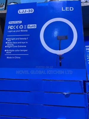 Electric Ring Light With Phone Hanger