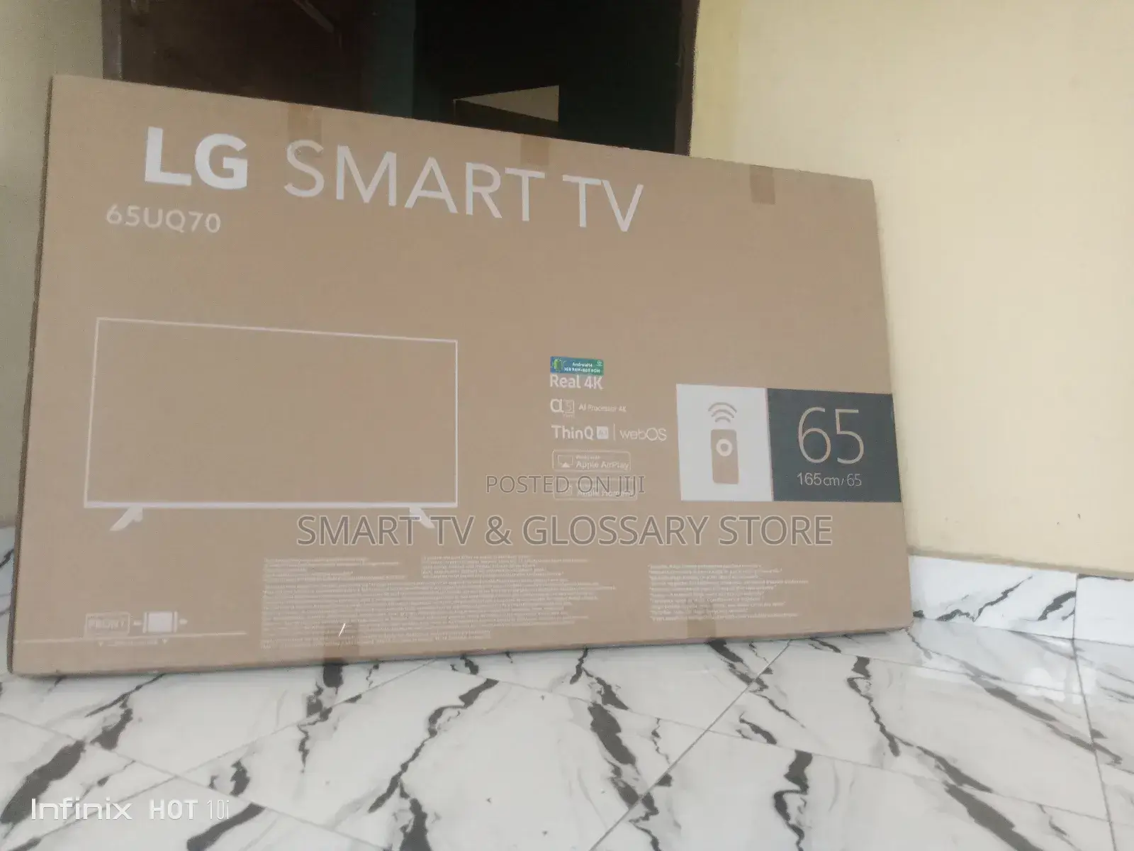 65 Inches Brightening With Voice Recognition