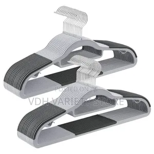 10pc Nonslip Seamless Hanger,Trouser Rack,Wardrobe Display Hanger