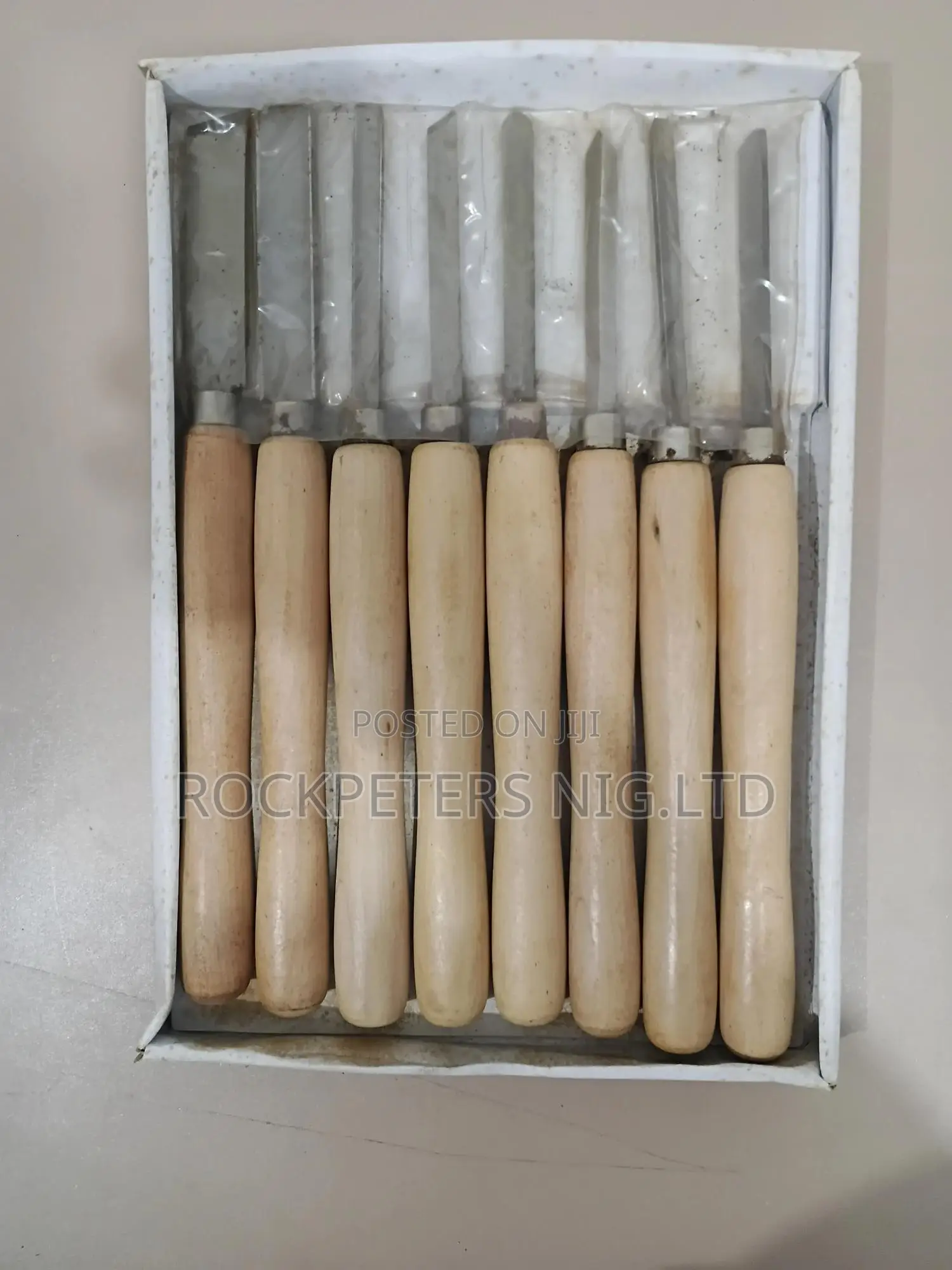 8pcs Wood Turning Chisel Set