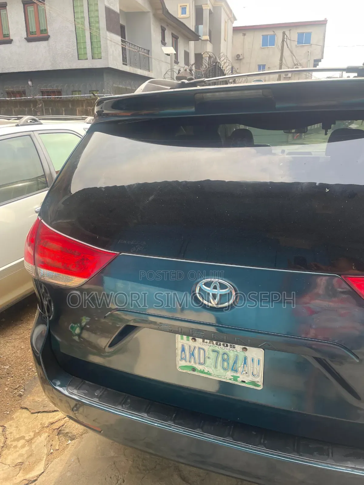Toyota Sienna 2008 Blue