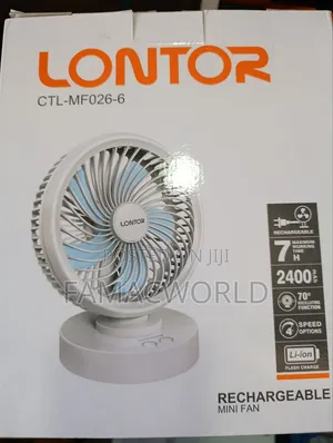 Lontor 6 Inches Rotating Fan