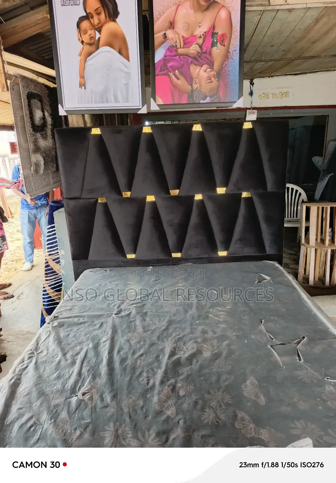 Bedframe With Mattress
