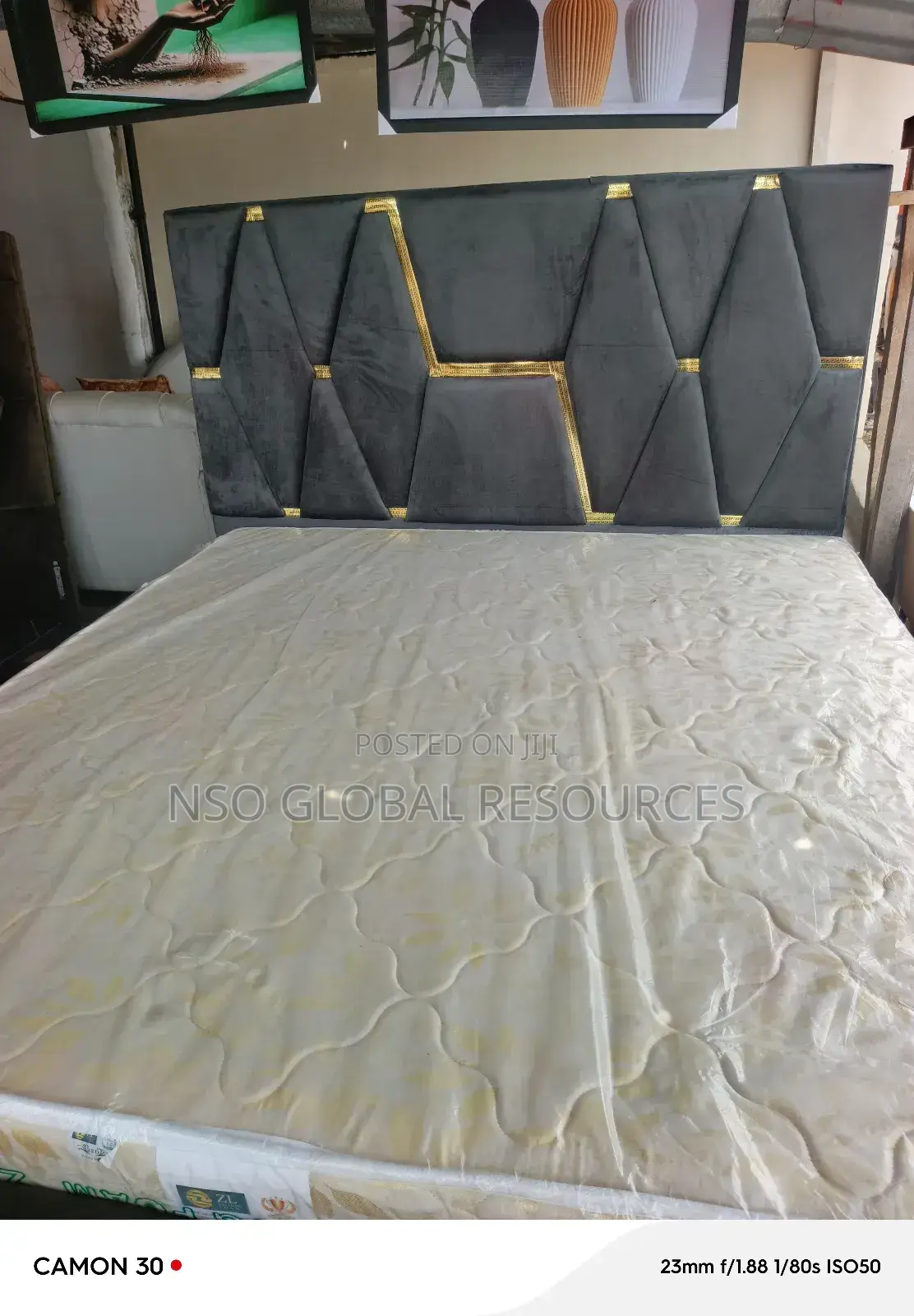 Bedframe With Mattress