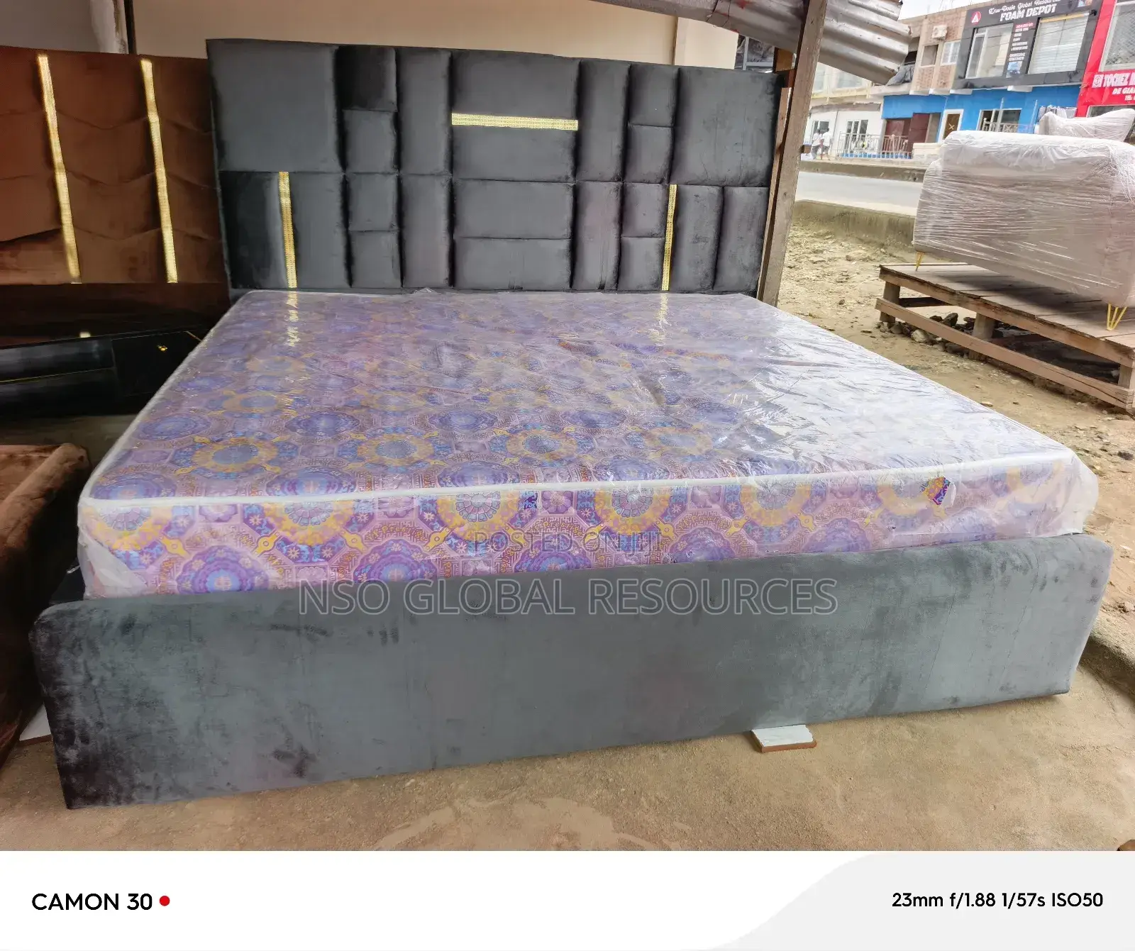 Bedframe With Mattress