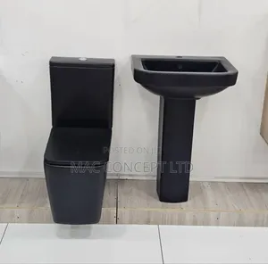 Executive Set Matt Black Wc