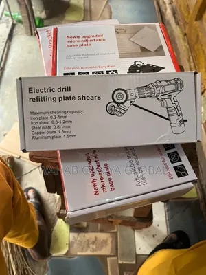 Electric Drill Metal Shears Attachment – Sheet Cutting Tool