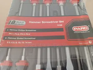 10pcs Pard Hammer Screwdriver Set