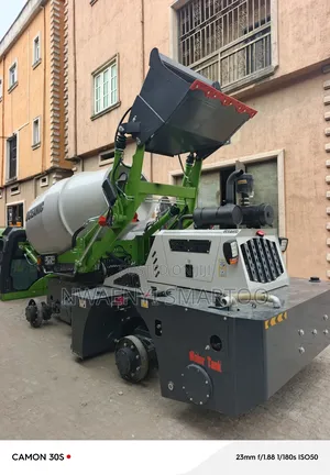 Selfload Mobile Concrete Mixer 4cubic