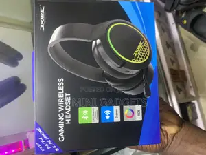 Wireless Gaming Headset With RGB Lighting