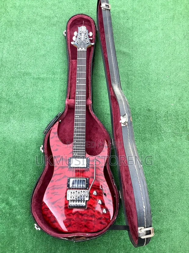 Greg Bennett Interceptor Ic-30 Electric Guitar, Trans Red in Lekki
