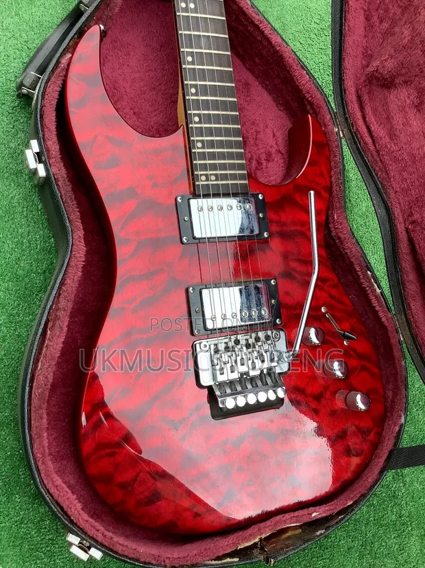 Greg Bennett Interceptor Ic-30 Electric Guitar, Trans Red in Lekki