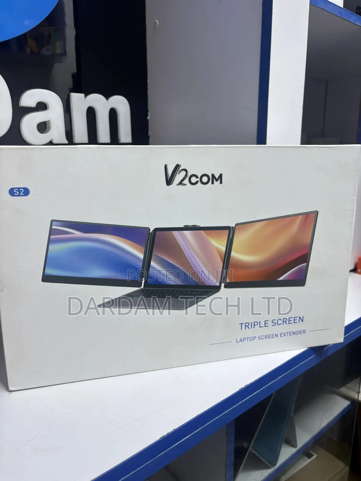 V2com Laptop Triple Screen Extender _14 Inch