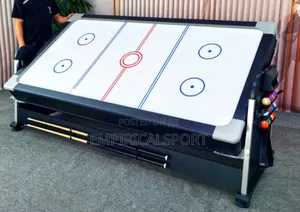 7ft, 4 in 1 Snooker Board, Air Hockey, Table Tennis and Flat Board