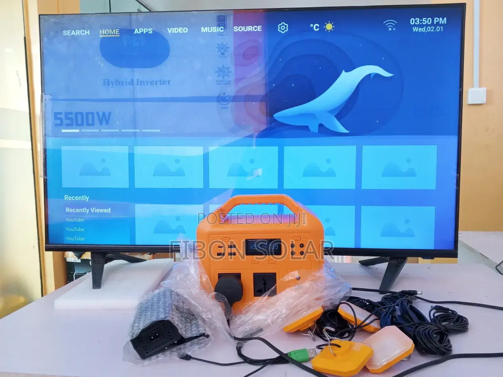 Fibon Solar 500w Solar Generator