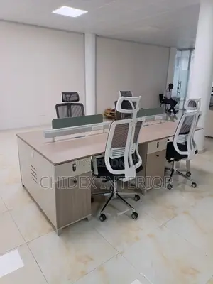 Quality Imported Work Station 4 Seater