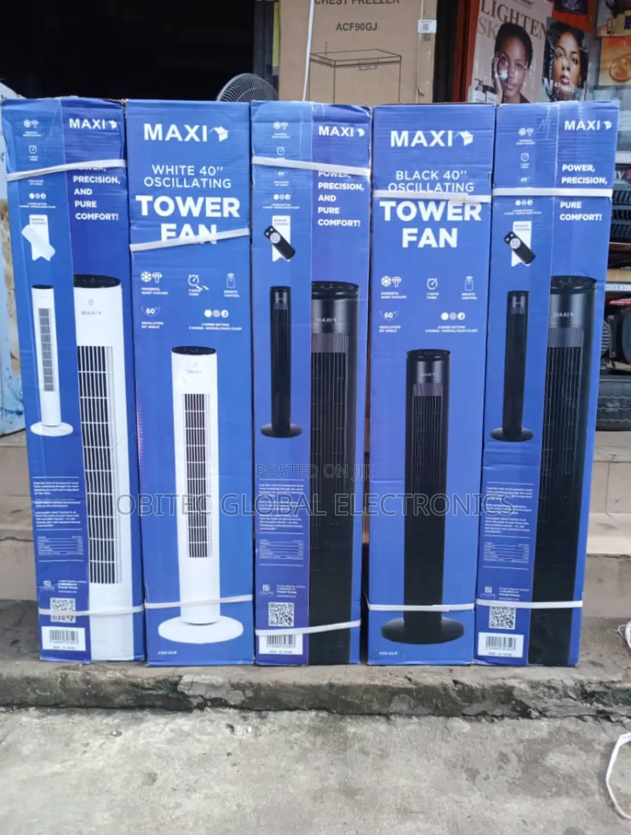 Maxi Tower Fan With Remote Control