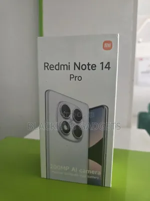 New Xiaomi Redmi Note 14 Pro 256 GB Black