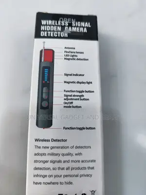 Wireless Signal Hidden Camera Detector