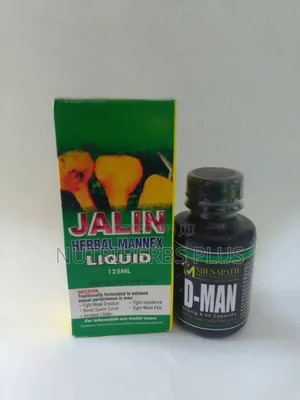 D Man + Jalin Herbal Mannex Liquid: For Sexual Enhancements