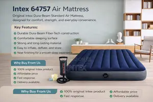 Intex Airbed 39"X75"X10" Twin Size Classic Downy Dura-Beam