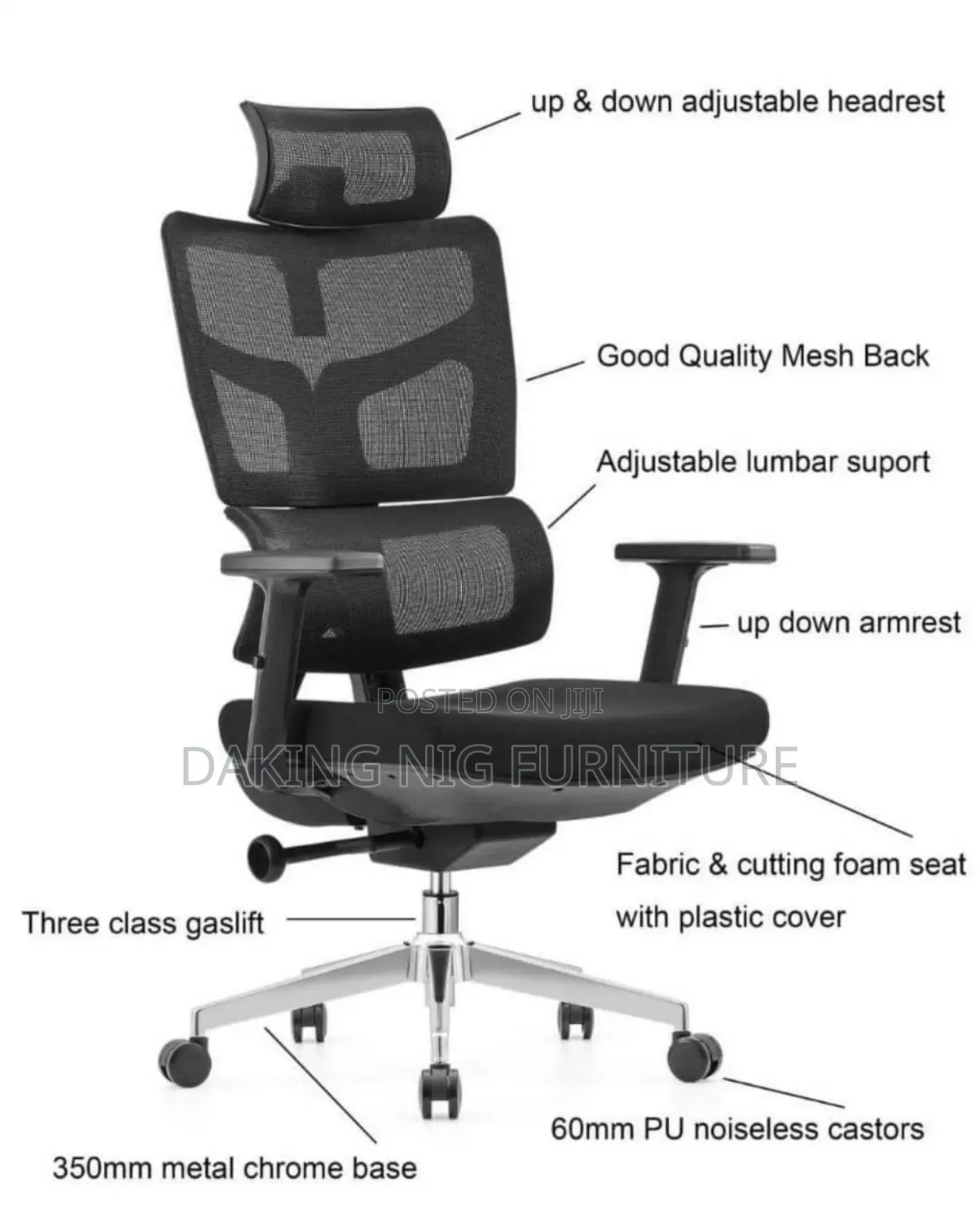 High Class Ergonomic Chair