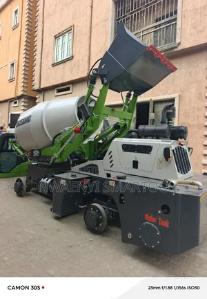 Mobile Concrete Mixer 4cubic 4m3