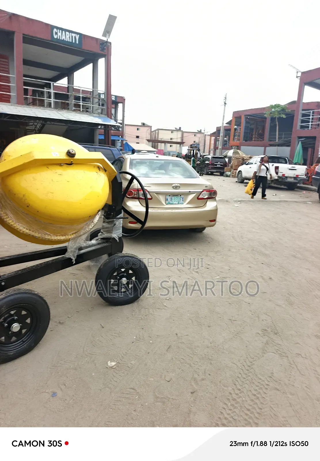 Concrete Mixer Machine Petrol Engine