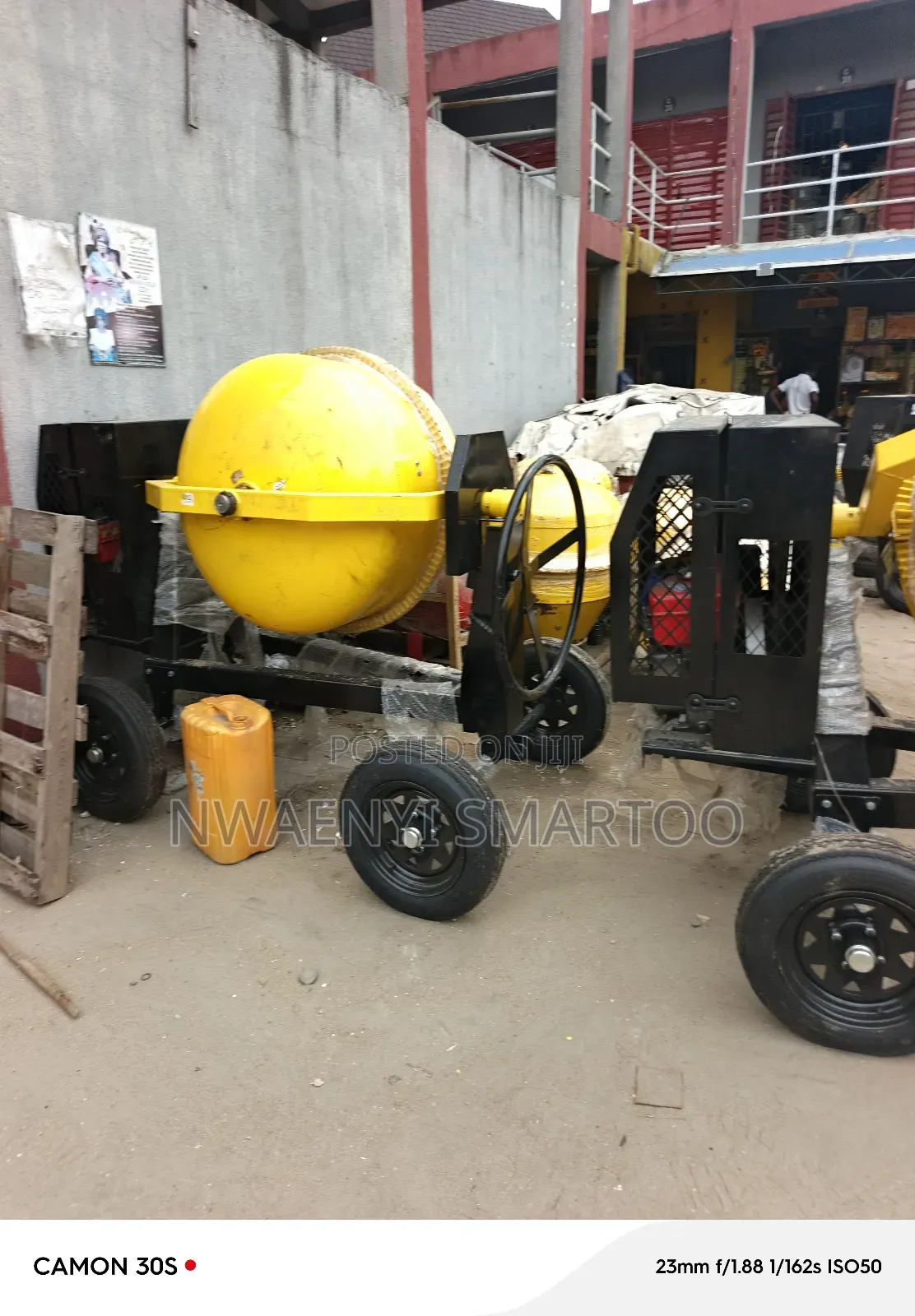 Concrete Mixer Machine Petrol Engine