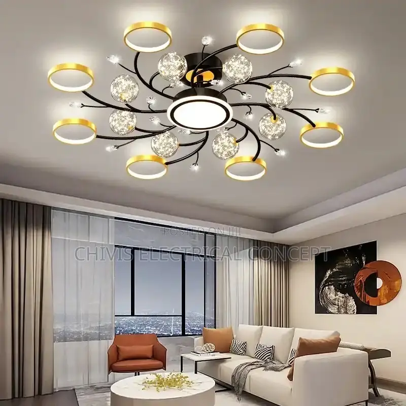 Living Room Acrylic Ceiling Lamp Modern Minimalist