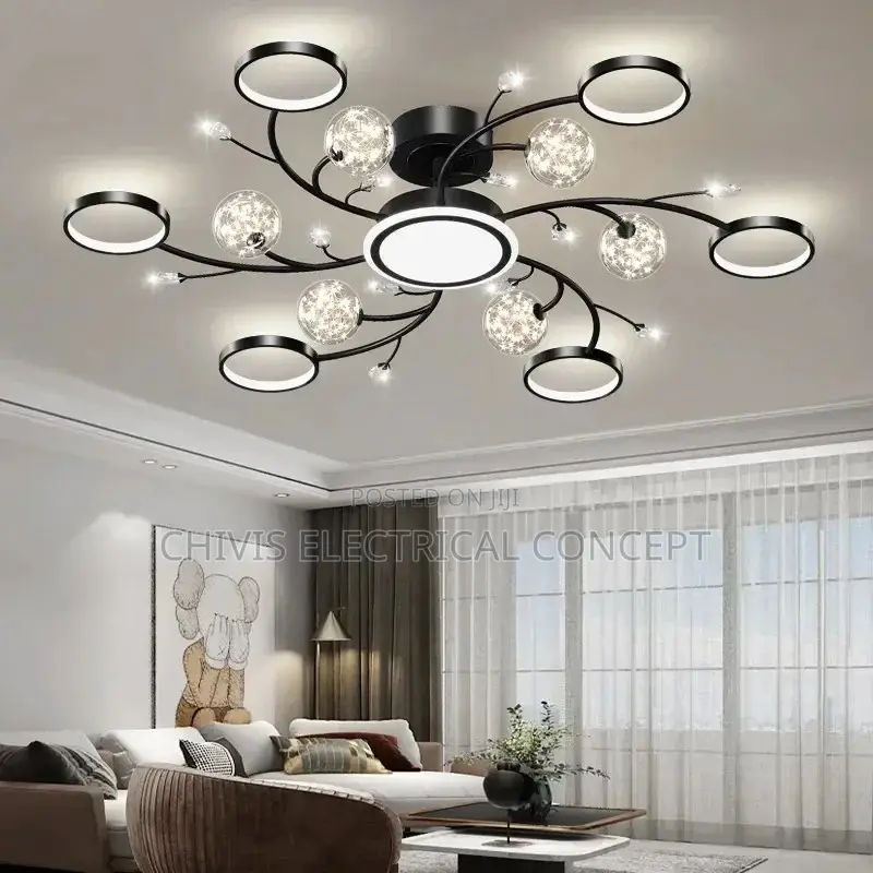 Living Room Acrylic Ceiling Lamp Modern Minimalist
