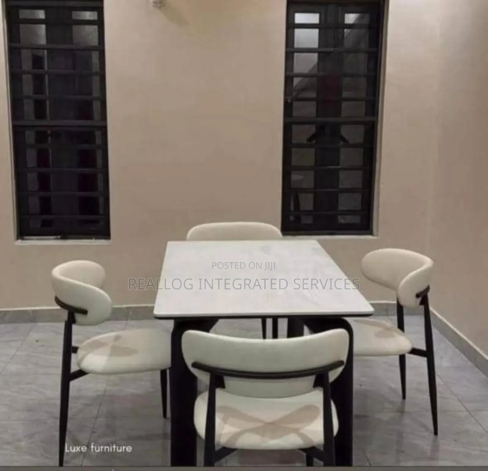 Quality Marble Dining Table With 4 Chairs