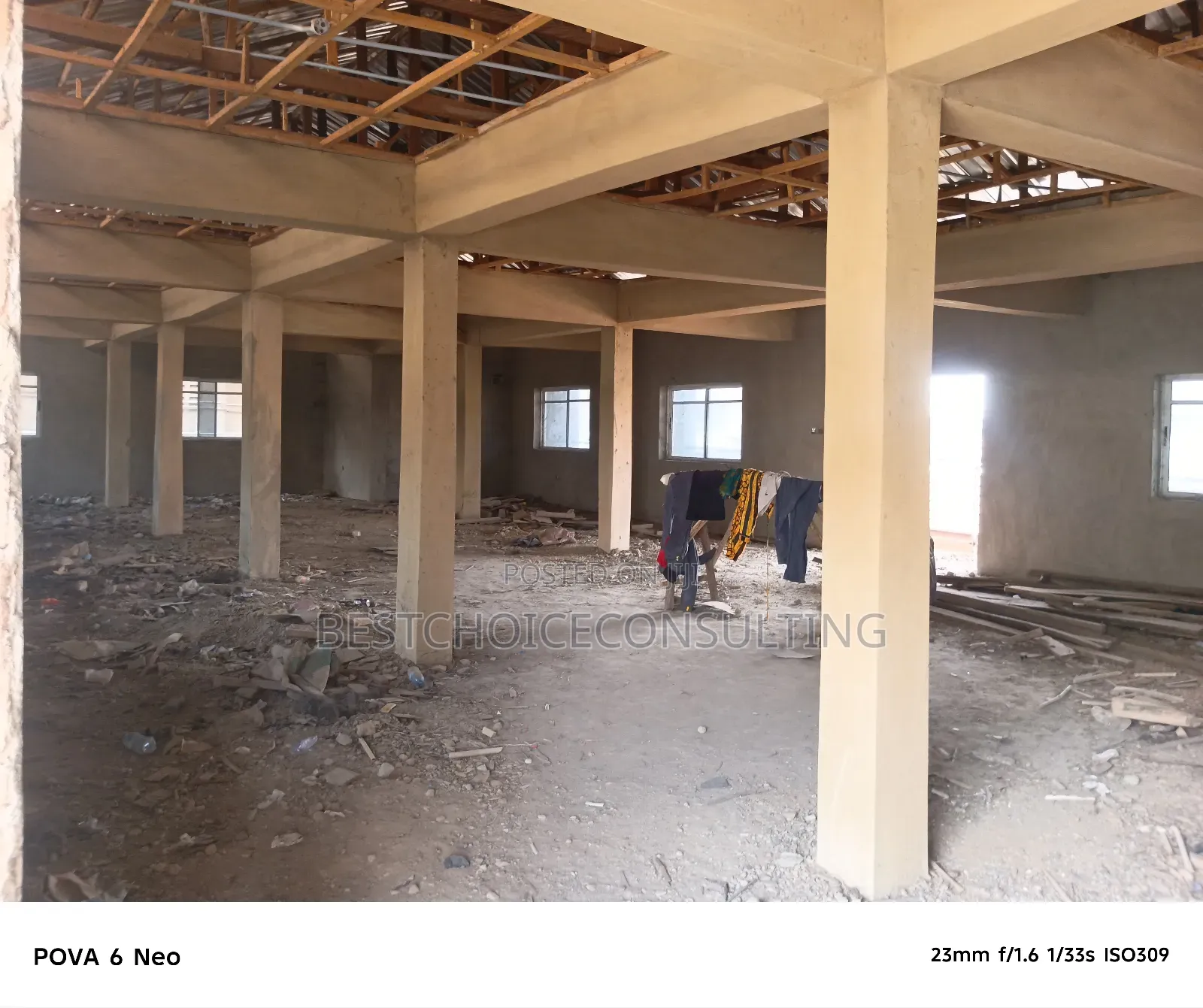 A Spacious Opened Commercial Space
