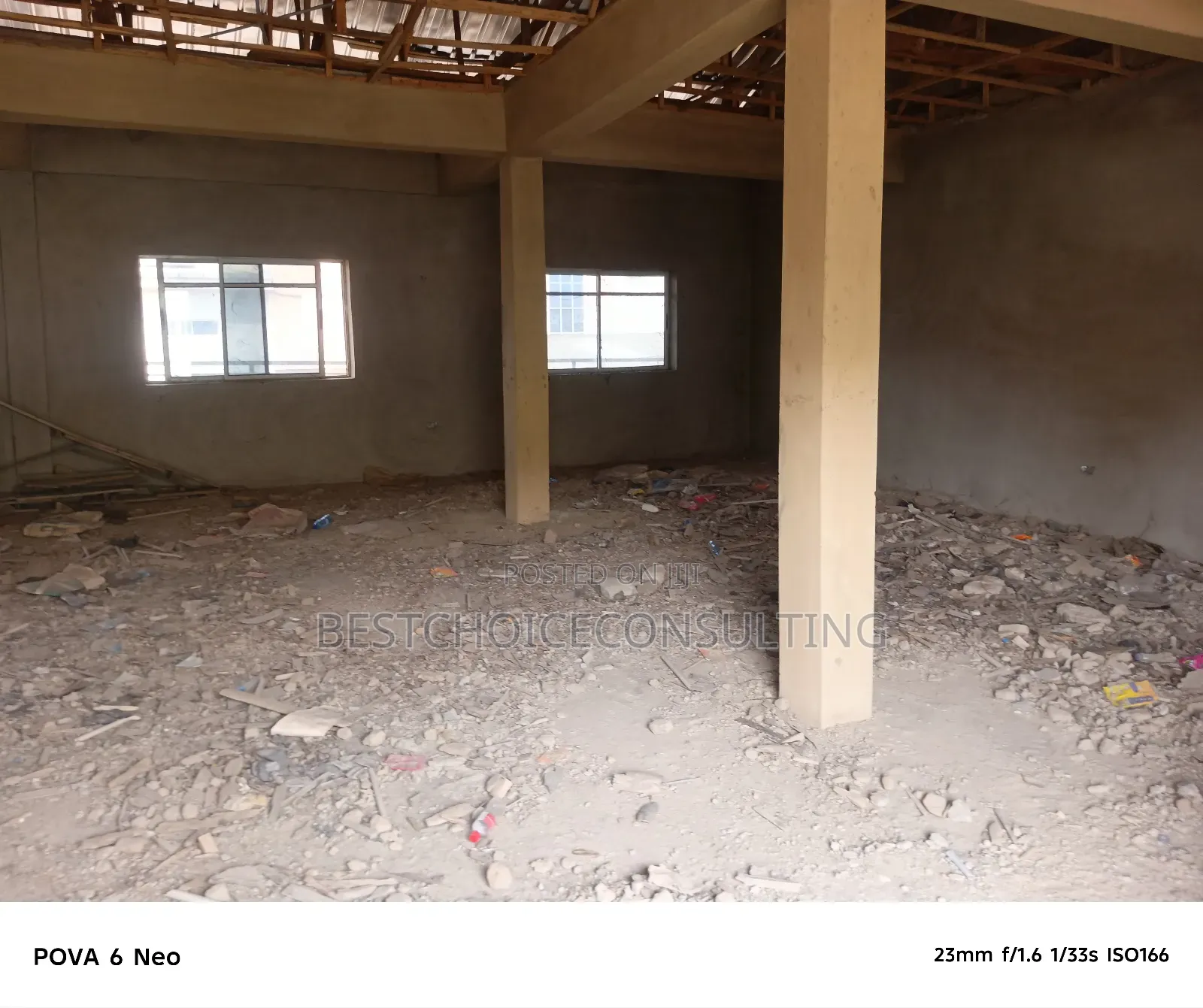 A Spacious Opened Commercial Space